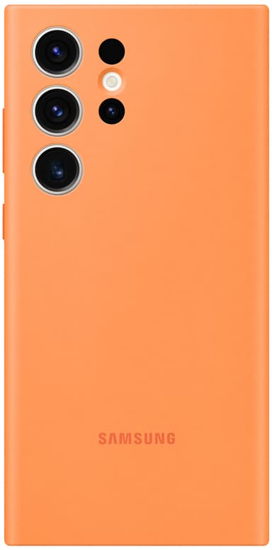 Samsung Galaxy S23 Ultra Silicone suojakuori (oranssi)