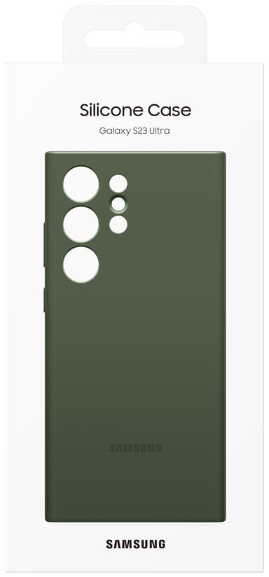 Samsung Galaxy S23 Ultra Silicone suojakuori (Khaki)