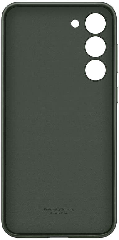 Samsung Galaxy S23+ Leather suojakuori (vihreä)