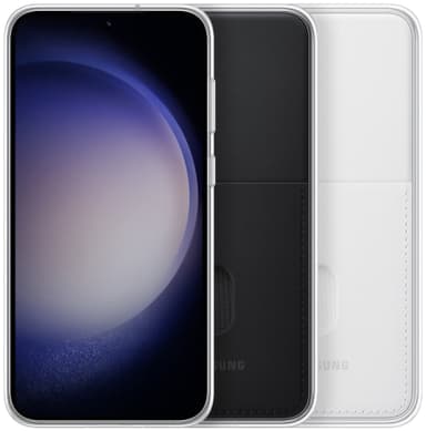 Samsung Galaxy S23+ Frame suojakuori (valkoinen)