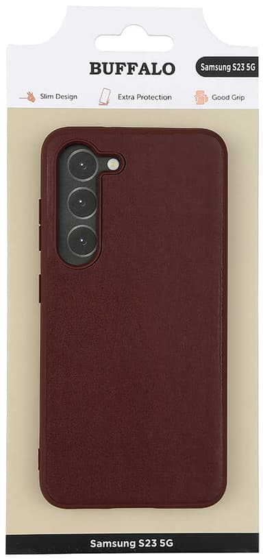 Buffalo Samsung Galaxy S23 Backcover suojakuori (ruskea)