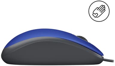 Logitech M110 Silent langallinen hiiri (sininen)