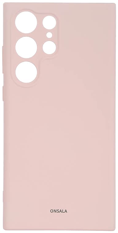 Onsala Samsung Galaxy S23 Ultra silikonikotelo (pinkki)