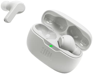 JBL Wave Beam täysin langattomat in-ear kuulokkeet (valkoinen)