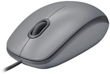 Logitech M110 Silent langallinen hiiri (harmaa)