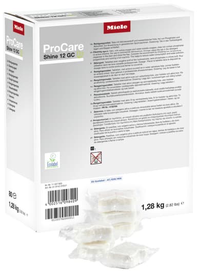 Miele ProCareShine pesuainetabletit MIELE11037820