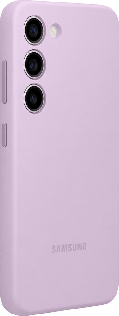 Samsung Galaxy S23+ Silicone suojakuori (violetti)