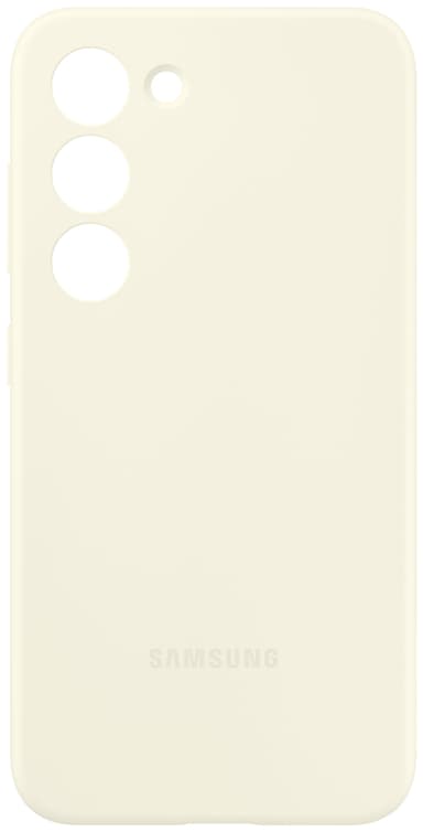 Samsung Galaxy S23 Silicone suojakuori (beige)