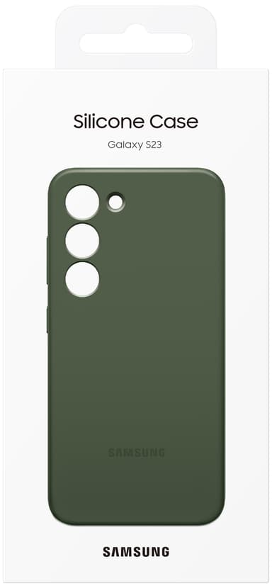 Samsung Galaxy S23 Silicone suojakuori (vihreä)