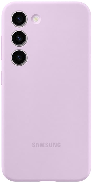 Samsung Galaxy S23 Silicone suojakuori (violetti)