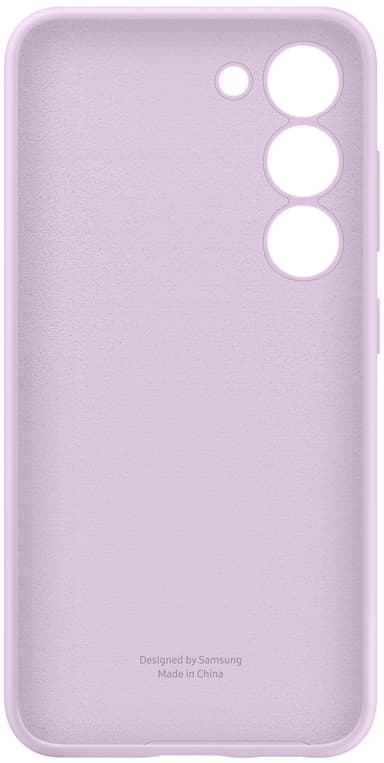 Samsung Galaxy S23+ Silicone suojakuori (violetti)