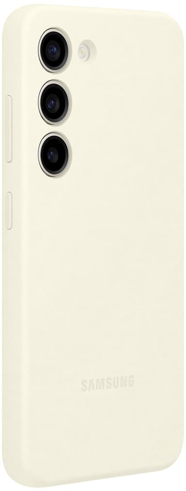 Samsung Galaxy S23 Silicone suojakuori (beige)