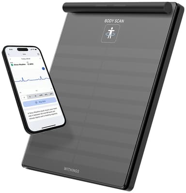 Withings Body Scan henkilövaaka WBS08 (musta)