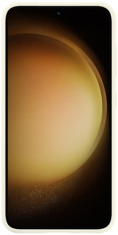 Samsung Galaxy S23 Silicone suojakuori (beige)
