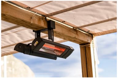Provida Ultron Plus 2000W terassilämmitin PVULPLUS2000BLK (musta)
