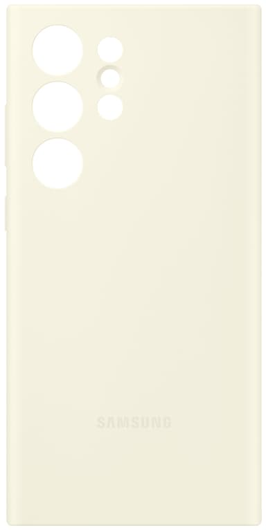 Samsung Galaxy S23 Ultra Silicone suojakuori (beige)