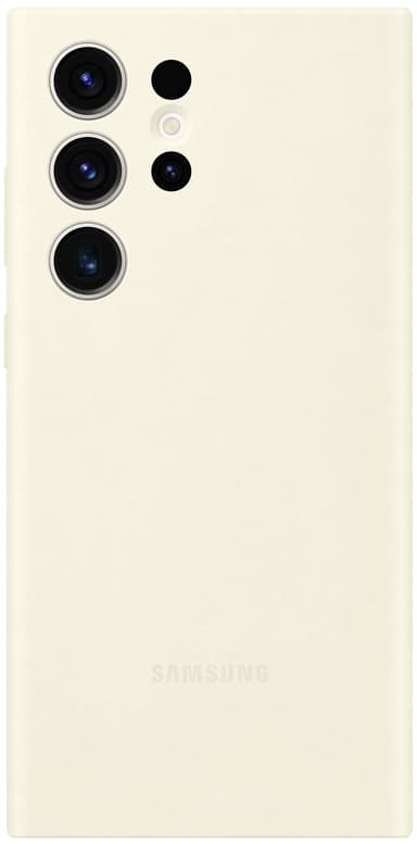 Samsung Galaxy S23 Ultra Silicone suojakuori (beige)