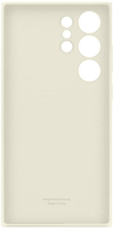 Samsung Galaxy S23 Ultra Silicone suojakuori (beige)