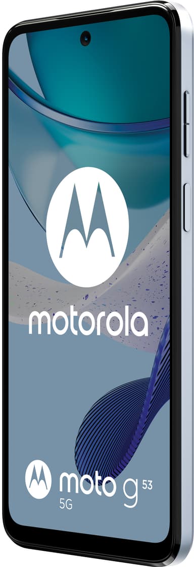 Motorola Moto G53 5G älypuhelin 4/128GB (hopea)