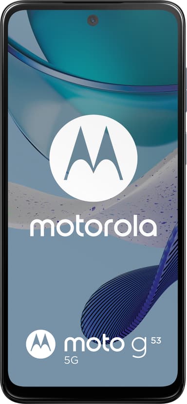 Motorola Moto G53 5G älypuhelin 4/128GB (hopea)