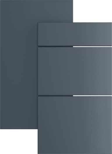 Epoq Trend ylälaatikon etuosa 120x35 keittiöön (Blue Grey)