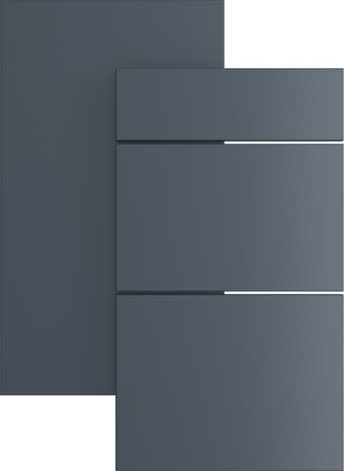 Epoq Trend ylälaatikon etuosa 80x35 keittiöön (Blue Grey)