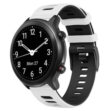 Twin Sport ranneke Doro Watch - Valkoinen/musta