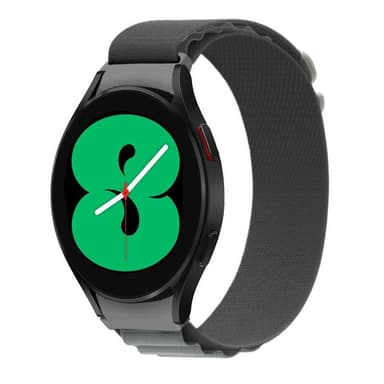Artic Elastinen nailon ranneke Samsung Galaxy Watch 4 (40mm) - Harmaa