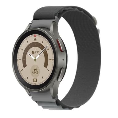 Artic Elastinen nailon ranneke Samsung Galaxy Watch 5 Pro (45mm) - Har