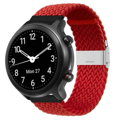 Punottu elastinen ranneke Doro Watch - darkred