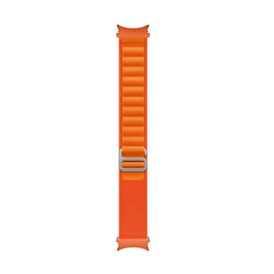 Artic Elastinen nailon ranneke Samsung Galaxy Watch 4 (44mm) - Oranssi
