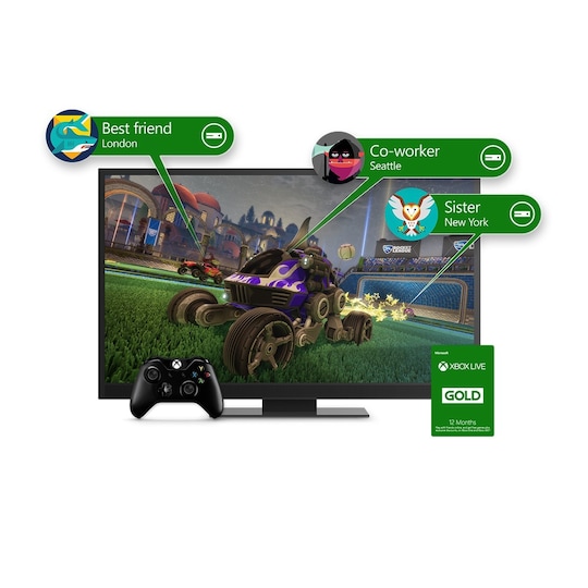 Xbox Live Gold 3 kk jäsenyys (Download)