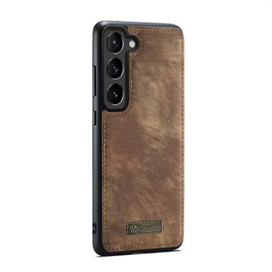 CaseMe Lompakkokotelo 11-kortti Samsung Galaxy S23 Plus - Ruskea