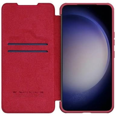 Nillkin Qin Pro läppäkotelo Samsung Galaxy S23 Plus - Punainen