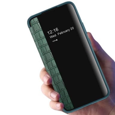 Crocodile FlipCover Samsung Galaxy S23 - Vihreä