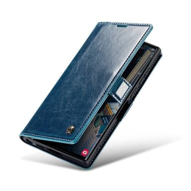 CaseMe Lompakkokotelo 3-kortti Samsung Galaxy S23 Ultra - Sininen