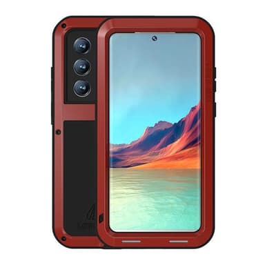 LOVE MEI Powerful Samsung Galaxy S23 - Punainen