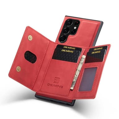 DG-Ming M2 kuori Samsung Galaxy S23 Ultra - Punainen