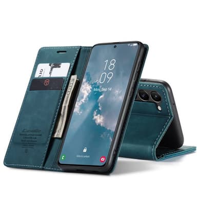 CaseMe Smart Magnet FlipCase Samsung Galaxy S23 Plus - Sininen