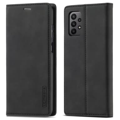 LC.IMEEKE Lompakkokotelo Samsung Galaxy A23 5G - Musta