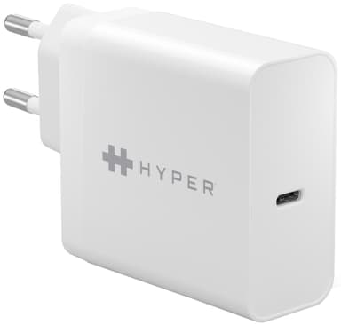 Hyper HyperJuice 65 W USB-C laturi (valkoinen)