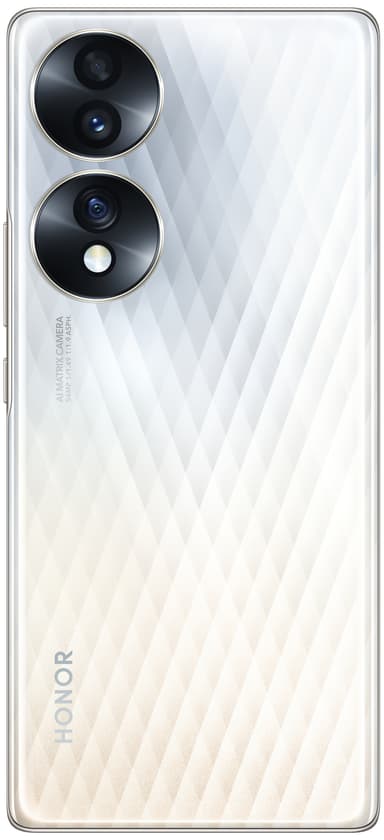 Honor 70 5G älypuhelin 8/256 GB (hopea)