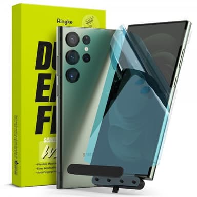 Ringke Samsung Galaxy S23 Ultra Näytönsuoja Dual Easy Film 2-pakkaus