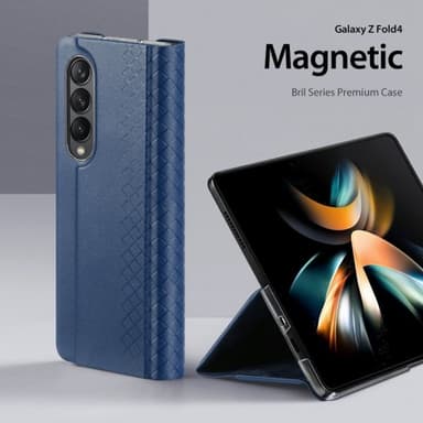 DUX DUCIS Samsung Galaxy Z Fold 4 Kotelo Bril Series Sininen