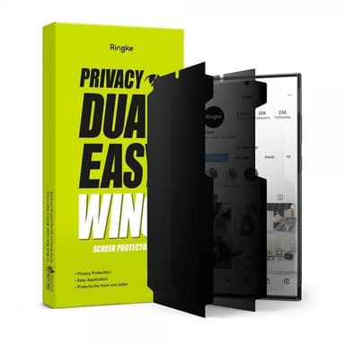 Ringke Samsung Galaxy S23 Ultra Näytönsuoja Privacy Dual Easy Film