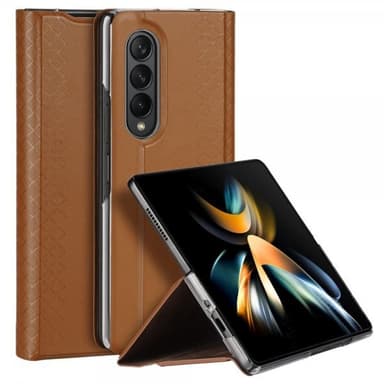DUX DUCIS Samsung Galaxy Z Fold 4 Kotelo Bril Series Ruskea