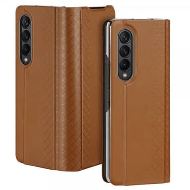 DUX DUCIS Samsung Galaxy Z Fold 4 Kotelo Bril Series Ruskea