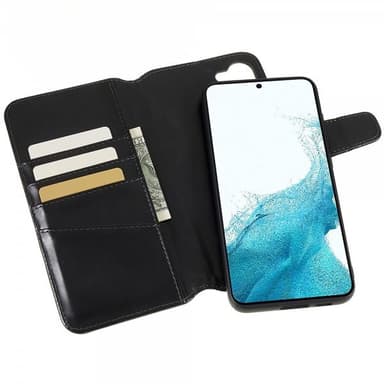 Nordic Covers Samsung Galaxy S23 Kotelo MagLeather Raven Black