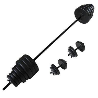 Tunturi Käsi- / Levytankosetti 50 kg.