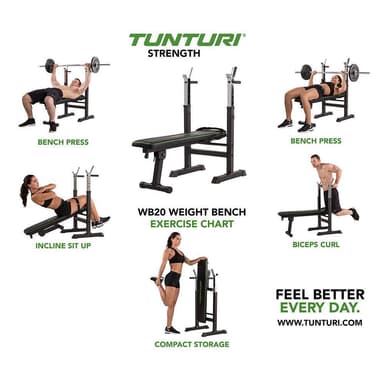 Tunturi WB20 Penkkipunnerruspenkki